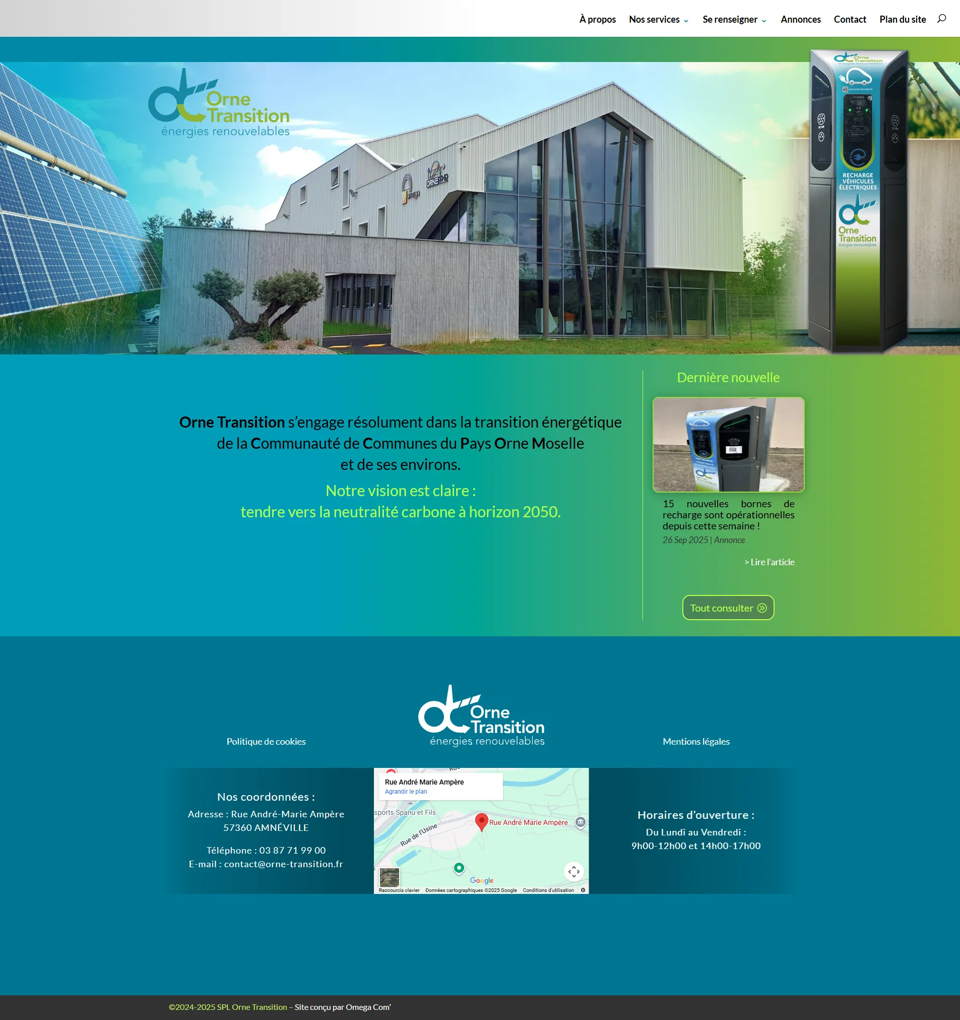 Capture page d'accueil www.orne-transition.fr